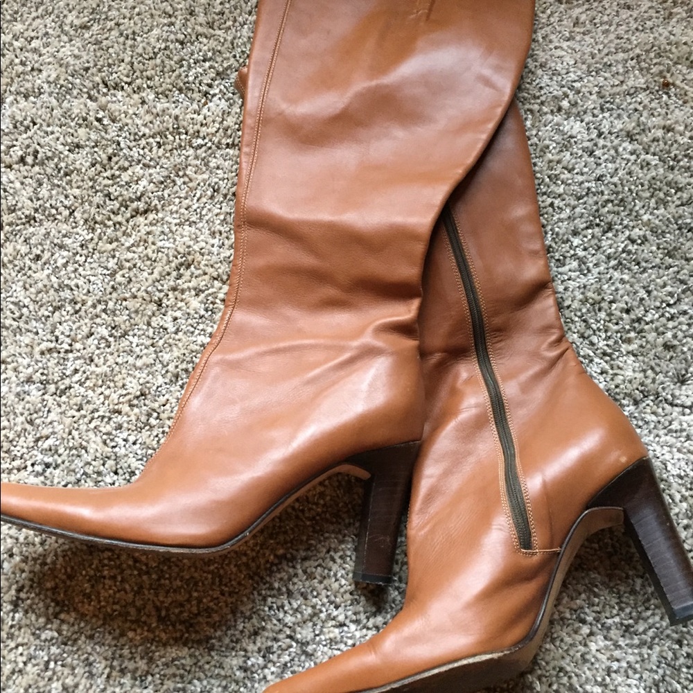 J Crew heeled boots